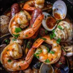 Ultimate Southernstyle Seafood Boil With Szechuan Peppercorn and Charred Citrus Butter