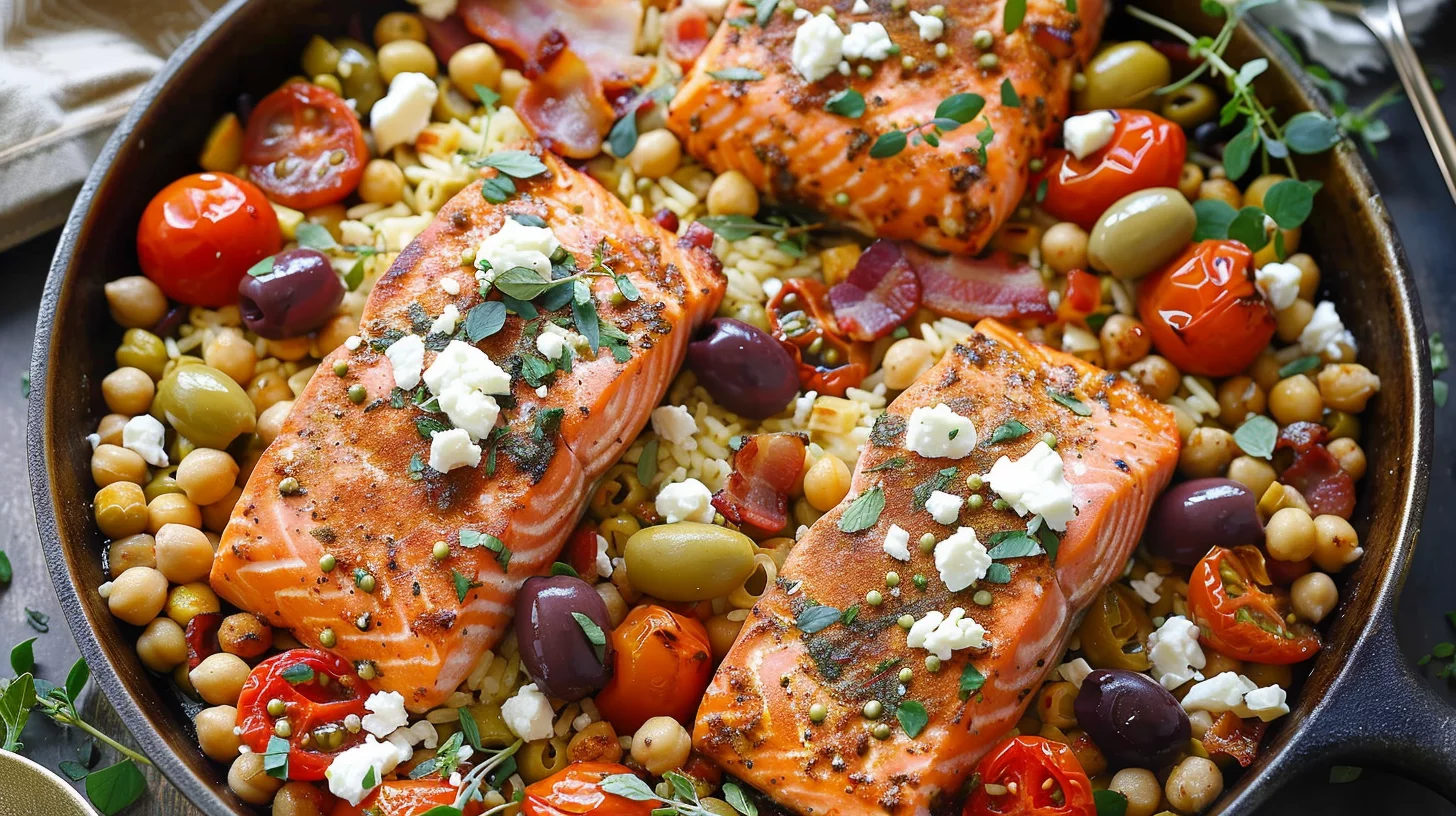 30 Minute Mediterranean Salmon