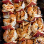 Apple Cider Shrimp Skewers