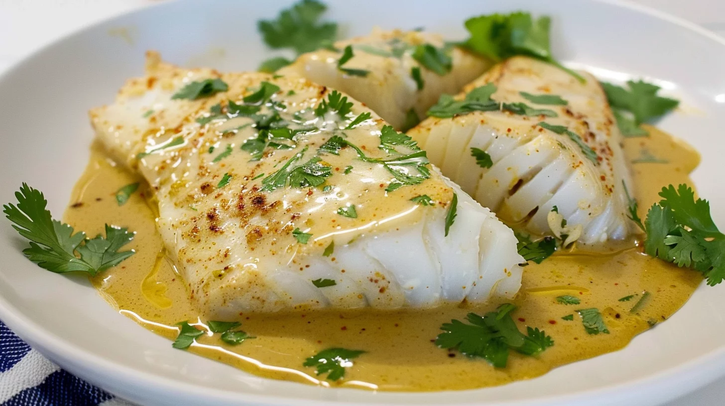 Baked Cod In Coconut Curry