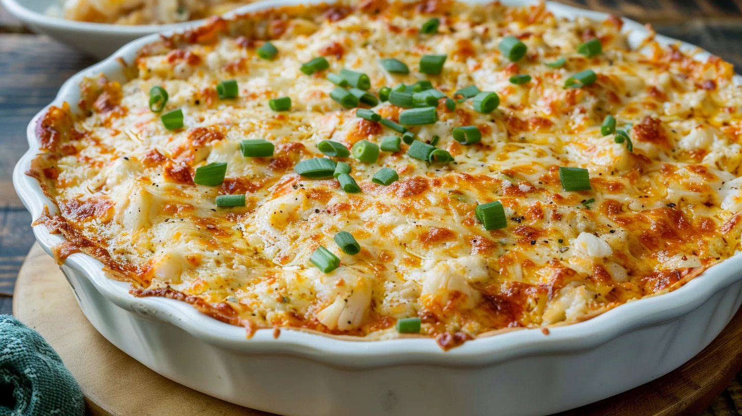 Baked Crab Dip With Cheese