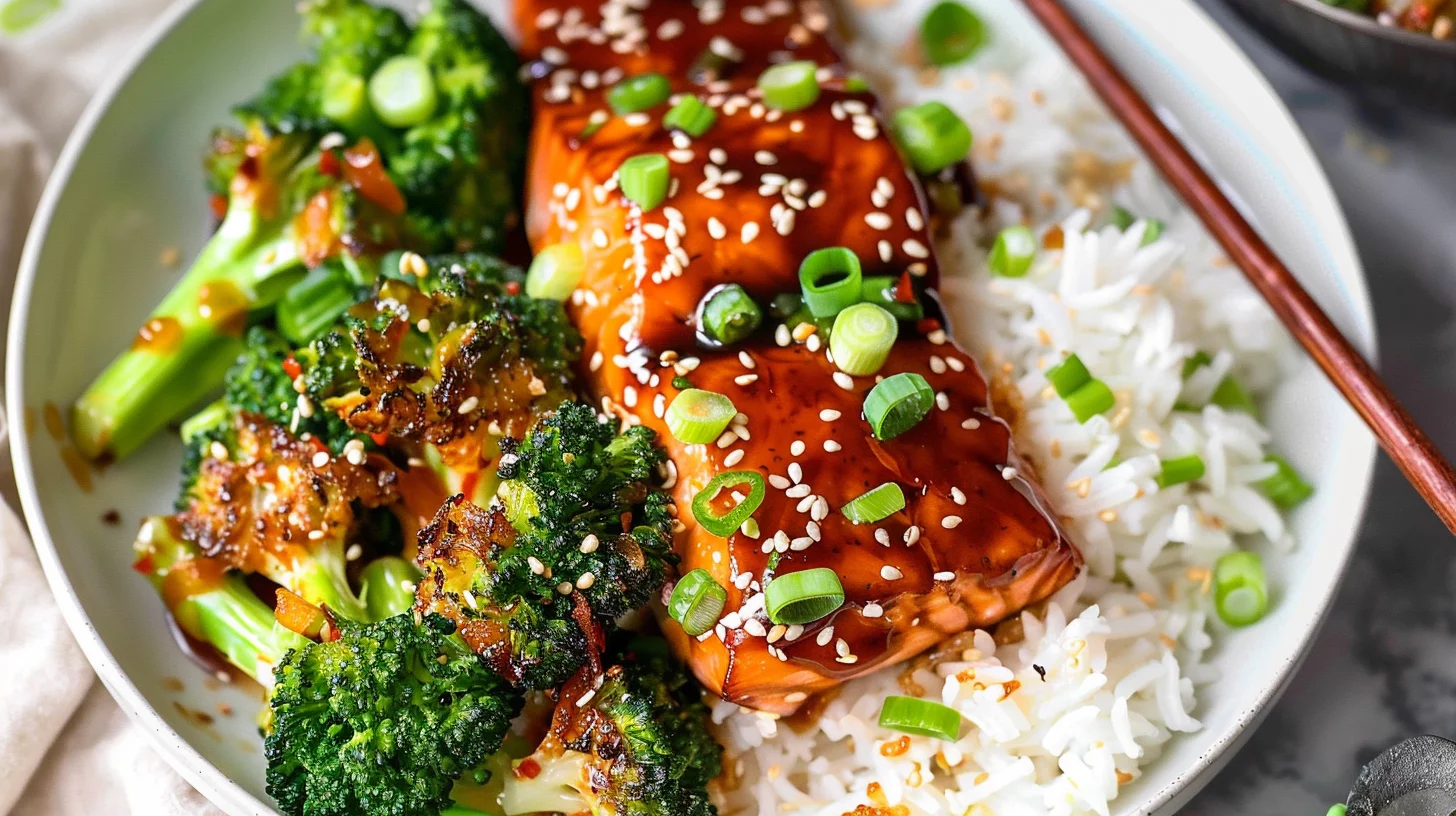 Baked Salmon Teriyaki