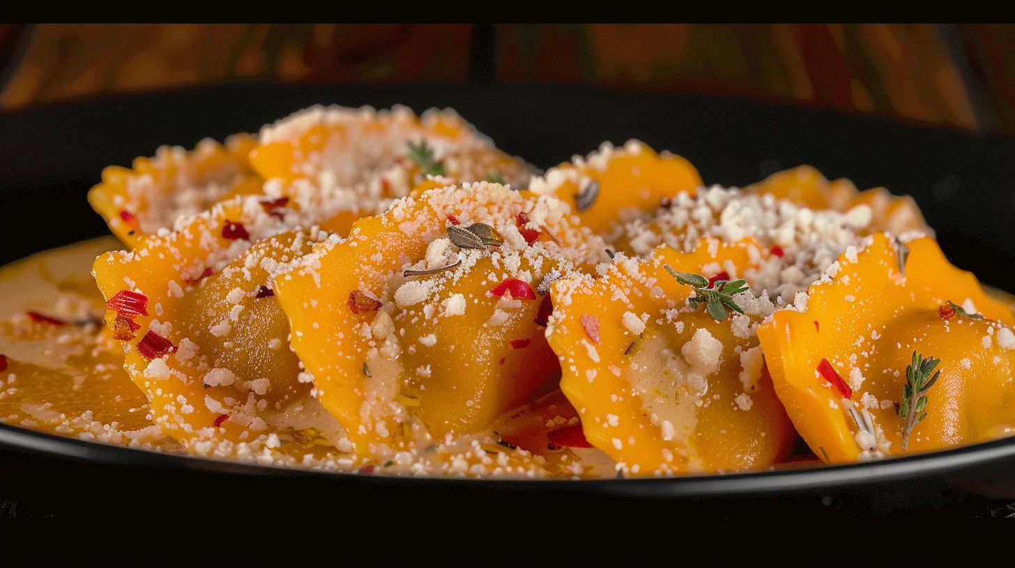Butternut Squash Lobster Ravioli
