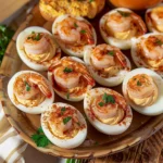 Cajun Shrimp Deviled Eggs