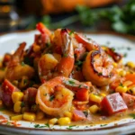 Cajun Shrimp Sweet Corn Chowder