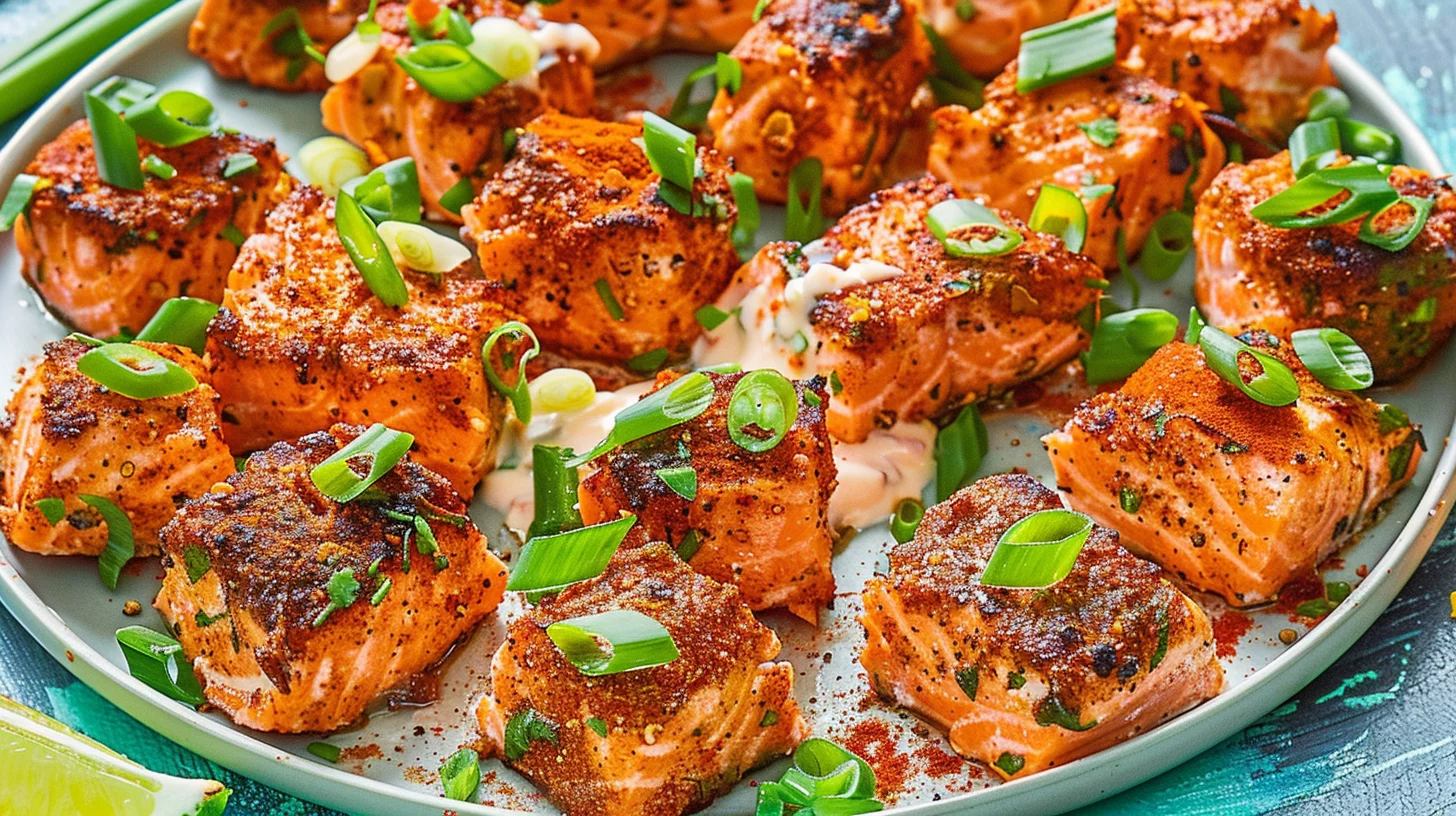 Can't-stop-eating Crispy Salmon Bites