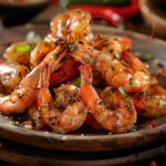 Chinese Salt and Pepper Stir Fried Prawns
