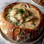 Clam Chowder Bread Bowls