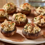 Crab Stuffed Mushrooms
