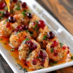 Cranberry Orange Shrimp Meatballs