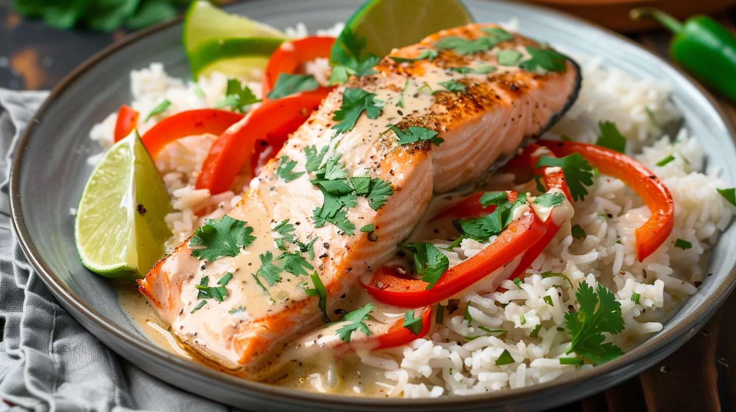 Creamy Coconut Salmon Curry