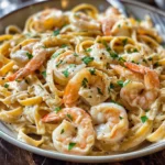 Creamy Garlic Shrimp Pasta