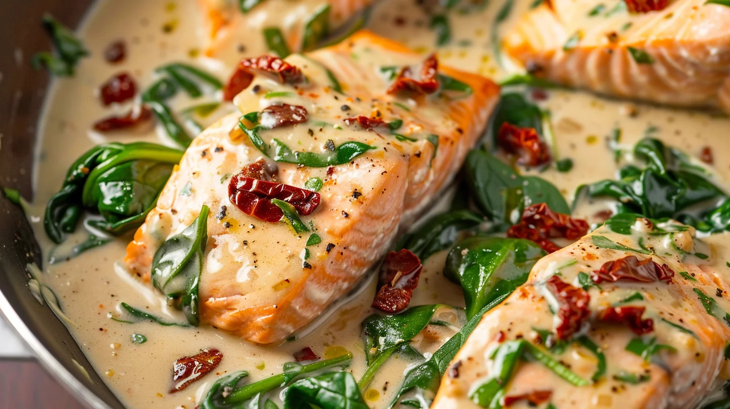 Creamy Tuscan Salmon Recipe