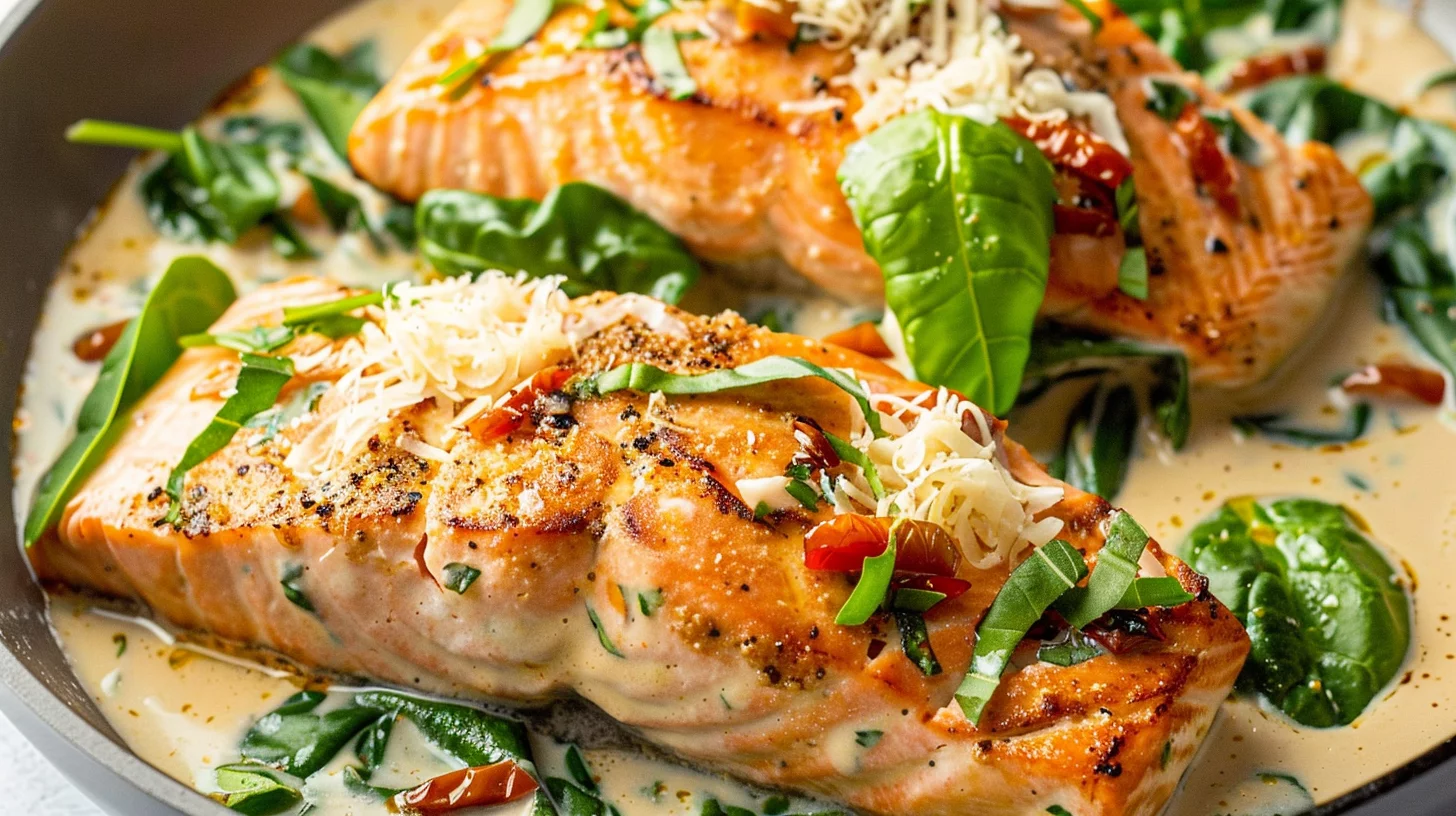Creamy Tuscan Salmon