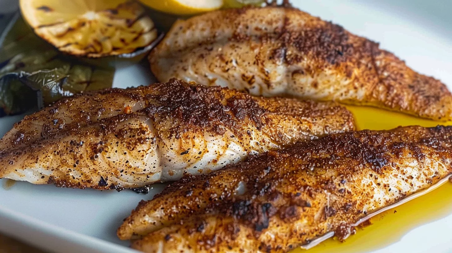Crispy Blackened Catfish