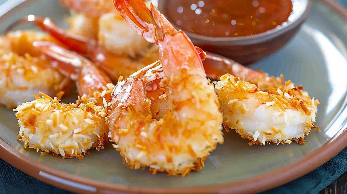 Crispy Coconut Shrimp With Sweet Chili Sauce