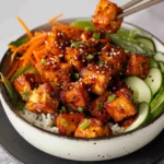 Crispy Gochujang Korean Tofu