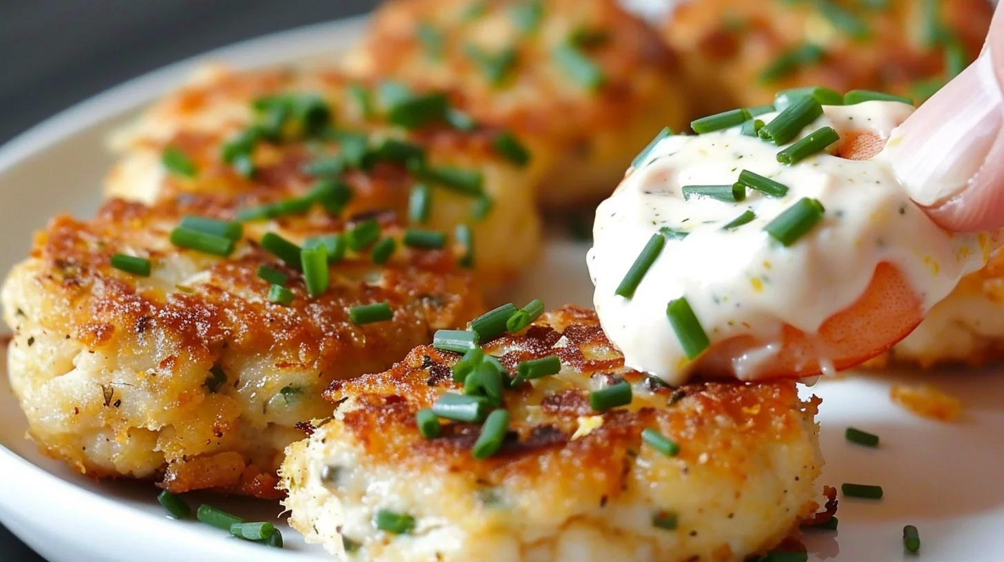 Easy Shrimp Cakes With Lemon Aioli Recipe