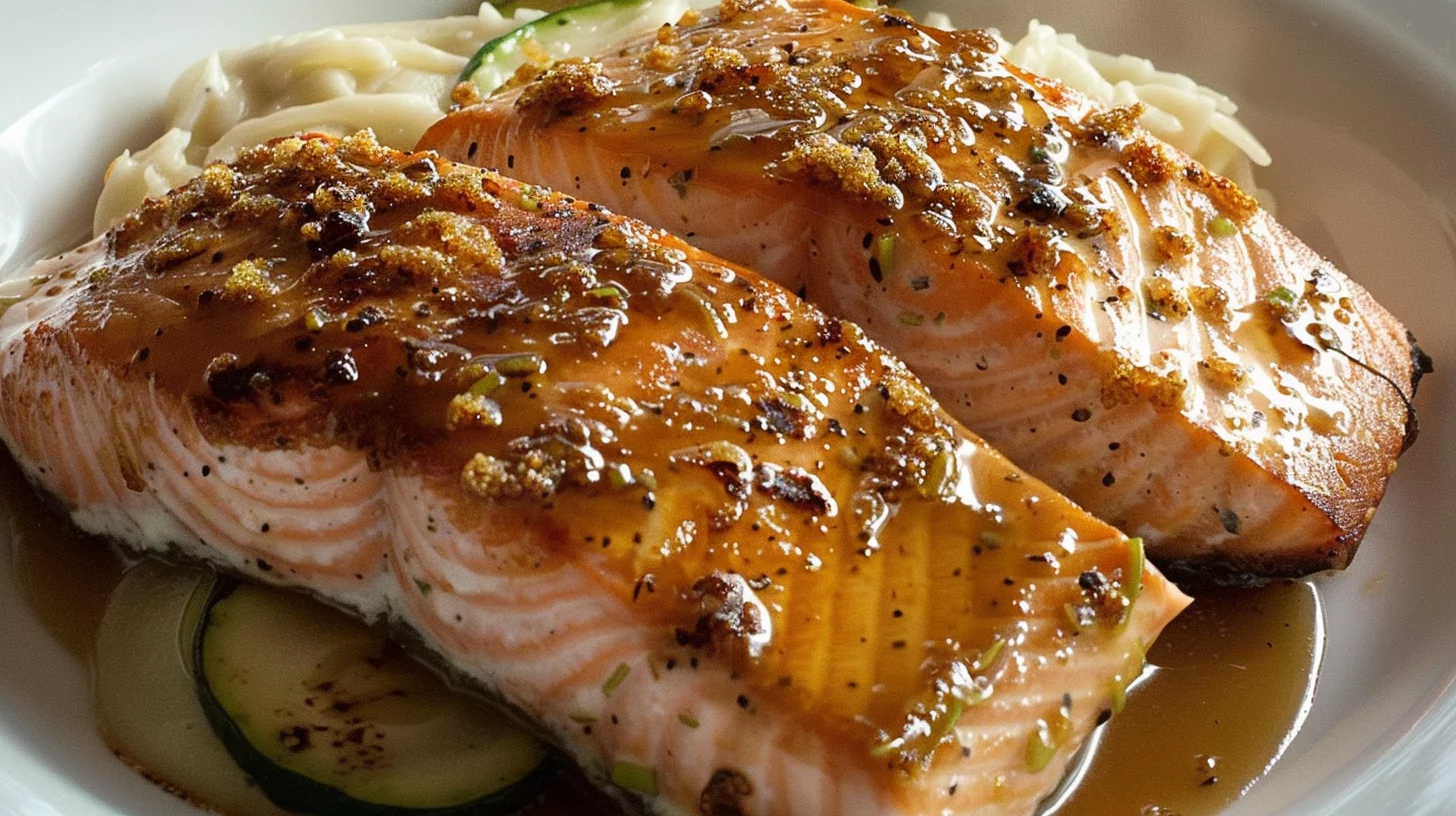 Family Loved Brown Sugar Glazed Salmon