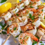 Garlic Butter Shrimp Skewers