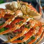 Garlic Butter Snow Crab Clusters