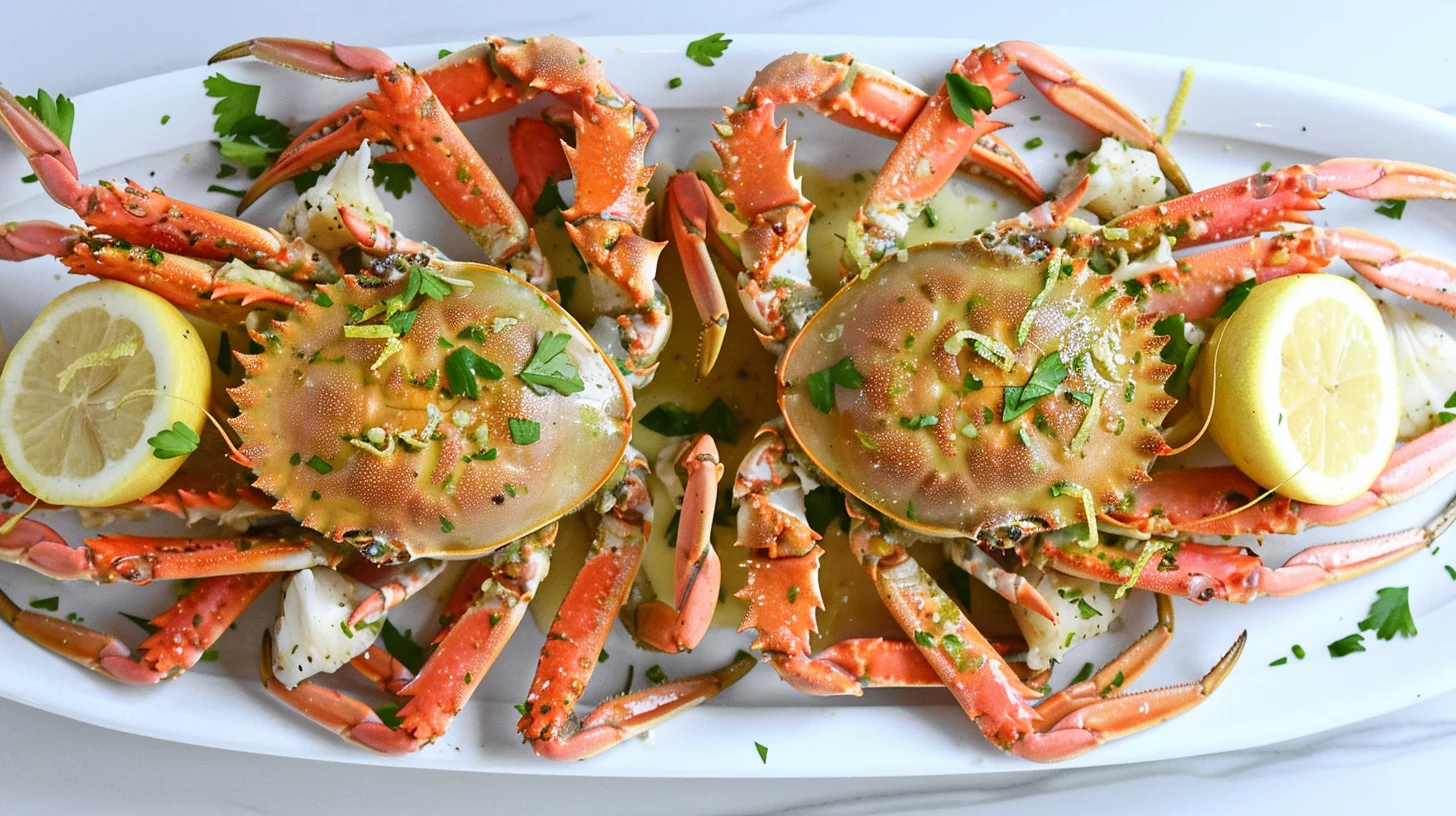 Garlic Butter Snow Crab Clusters