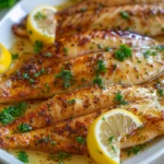 Garlic Butter Tilapia With Lemon