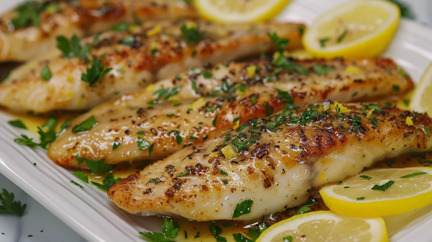 Garlic Butter Tilapia With Lemon
