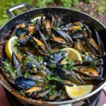 Garlic Parmesan Mussels