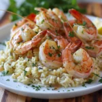 Garlic Shrimp Rice Pilaf
