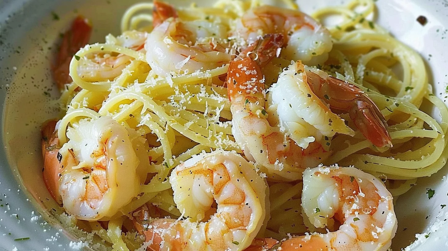 Garlic Shrimp Scampi Pasta