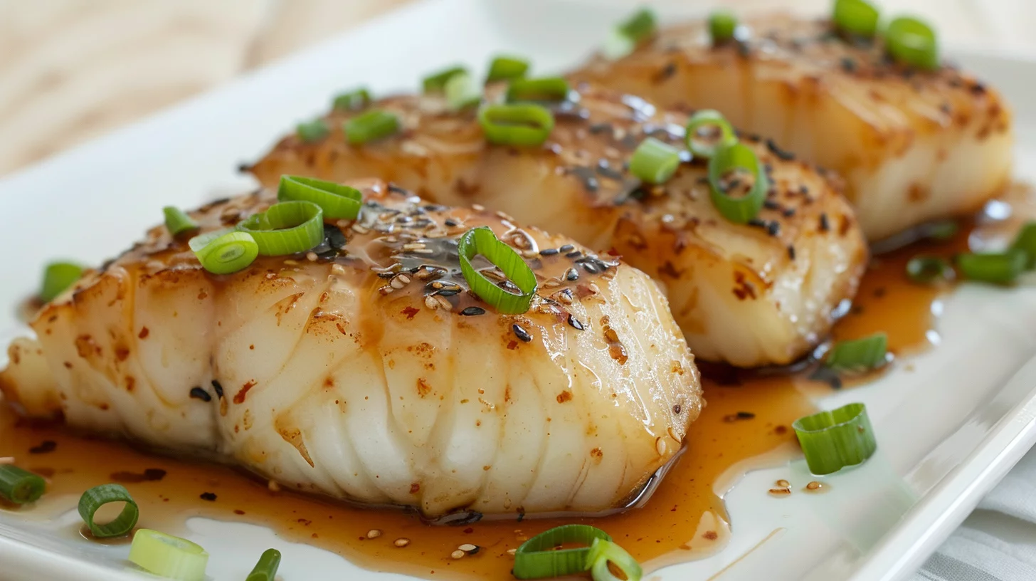Ginger Soy Glazed Cod