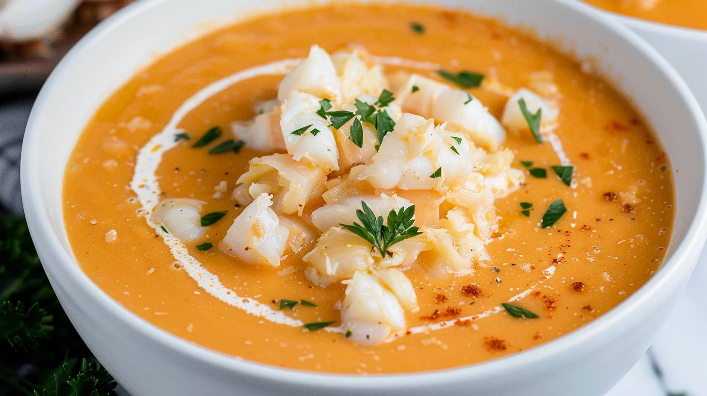 Homemade Crab Bisque