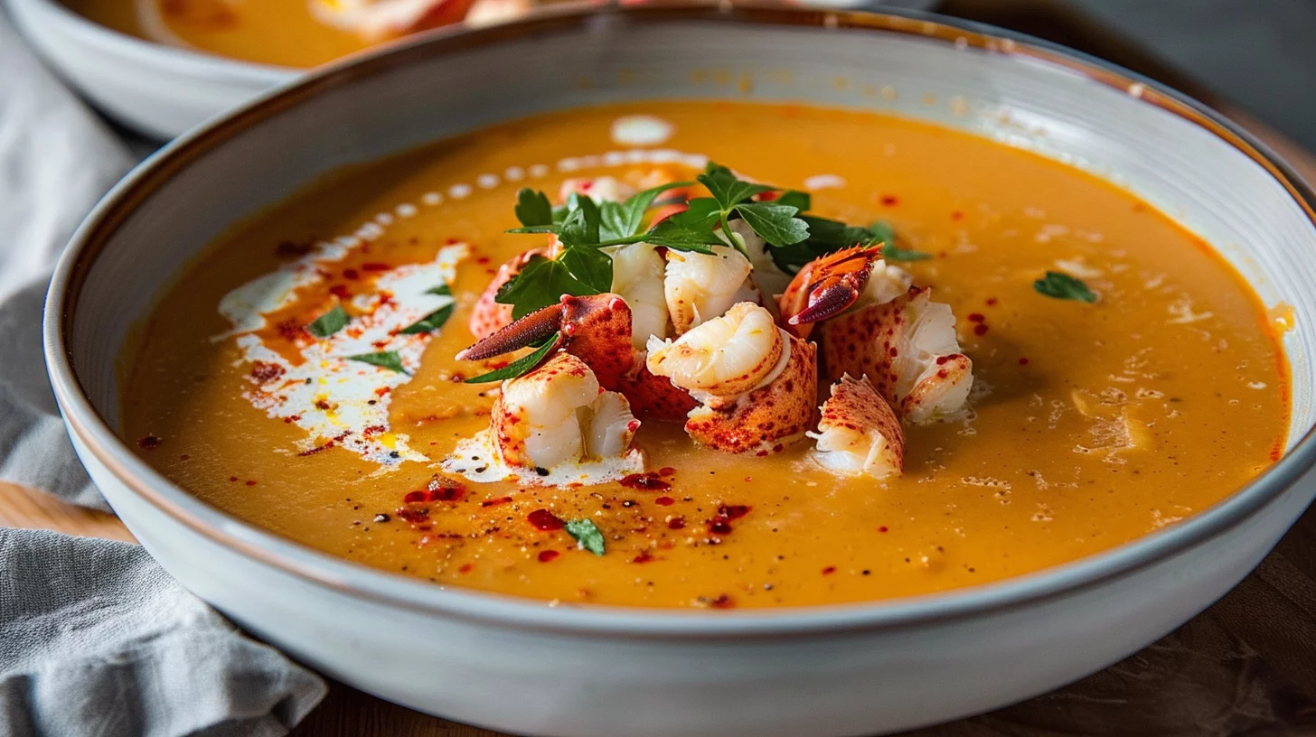 Homemade Lobster Bisque