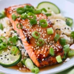 Honey Soy Glazed Salmon