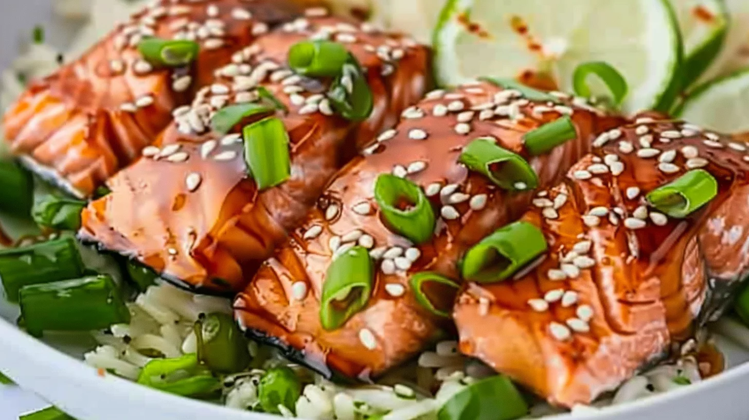 Honey Soy Glazed Salmon