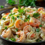 Jamaican Shrimp Pasta