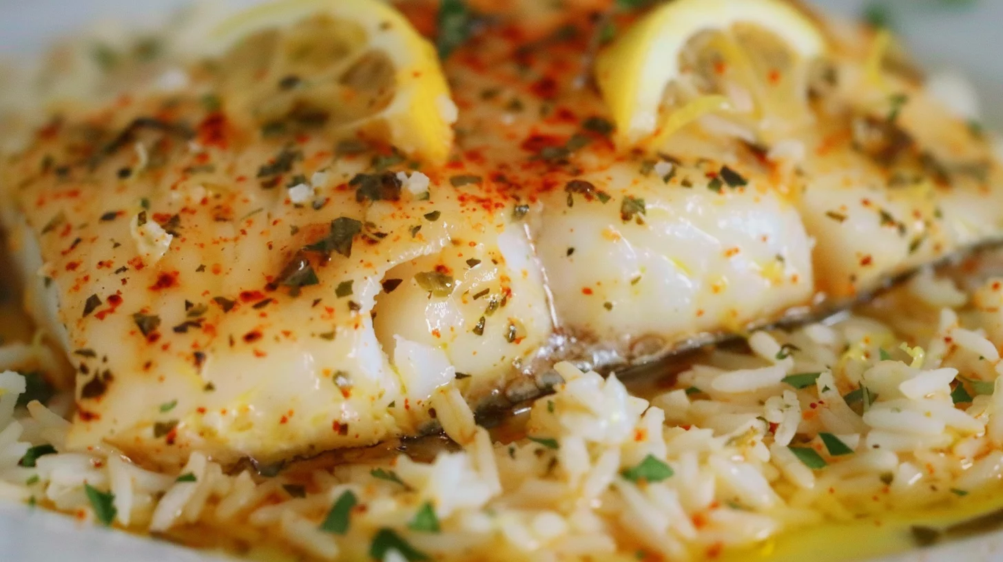 Lemon Herb Baked Cod