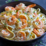 Lobster and Shrimp Fettuccine Alfredo Recipe