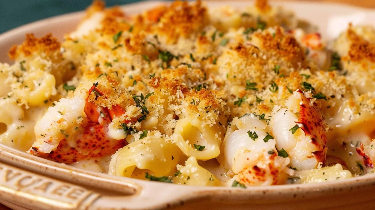 Lobster Pasta Bake