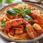 Lobster Pasta With Vodka Sauce