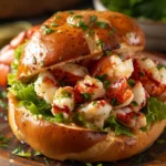 Lobster Rolls With Garlic Butter