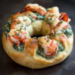 Lobster Spinach Dip Bread Ring