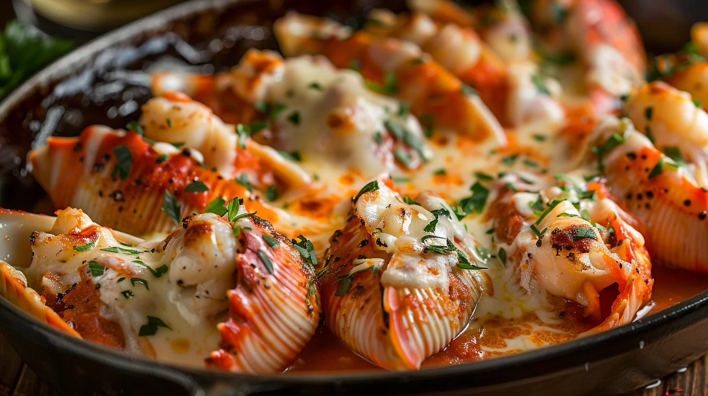 Lobster Stuffed Shells Recipe