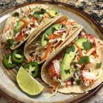 Lobster Tacos With Creamy Slaw