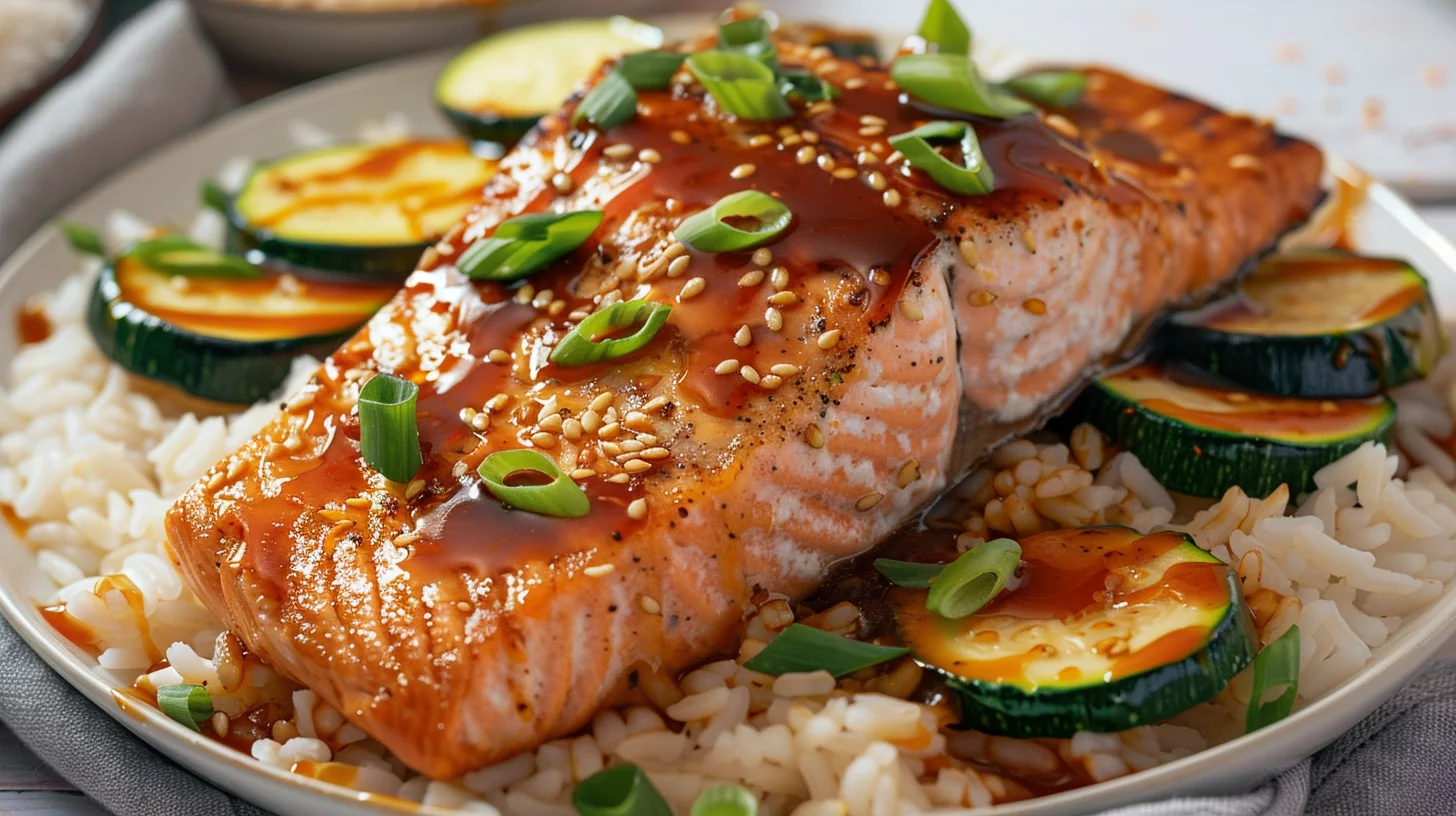 Maple Sriracha Salmon