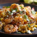 Mexican Street Corn and Shrimps