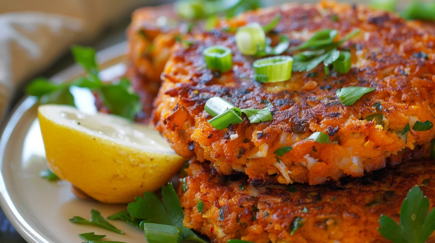 Old Bay Sweet Potato Crab Cakes