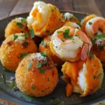 Pumpkin Risotto Prawn Arancini