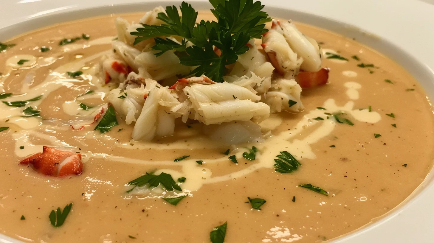 Quick and Creamy Crab Bisque